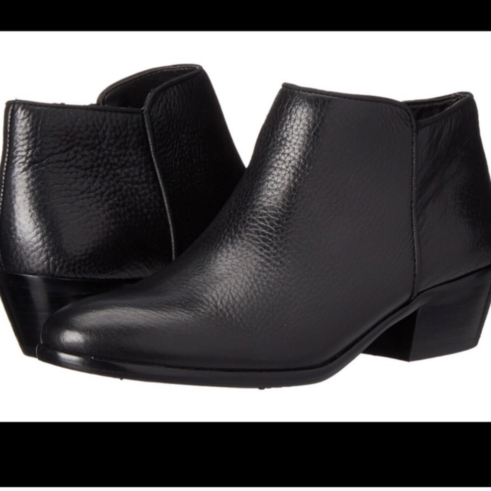 Sam Edelman Black Petty Ankle Boots 6